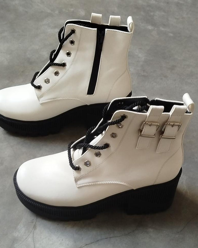 Botas Kaima - Blanco 37 (Yayita)