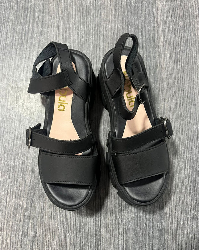Sandalias lannion - Negro 35 (Yayita)