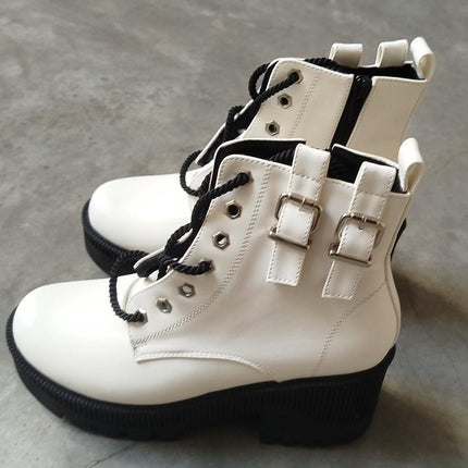 Botas Mujer Kaima - Blanco 35 (Yayita)
