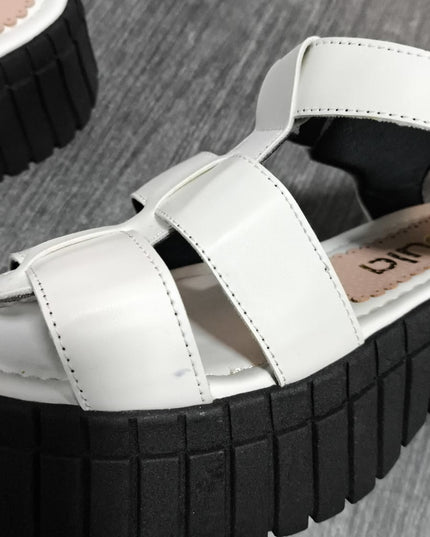 Sandalias Dovra - Blanco 37 (Yayita)