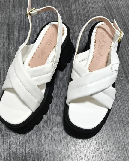 Sandalia pleyades  - Blanco 35 (Yayita)