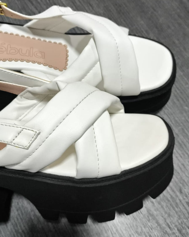 Sandalia pleyades  - Blanco 35 (Yayita)