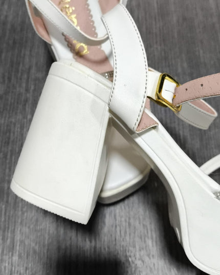 Sandalia kris  - Blanco 37 (Yayita)