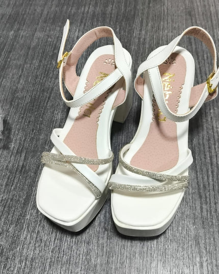 Sandalia kris  - Blanco 37 (Yayita)