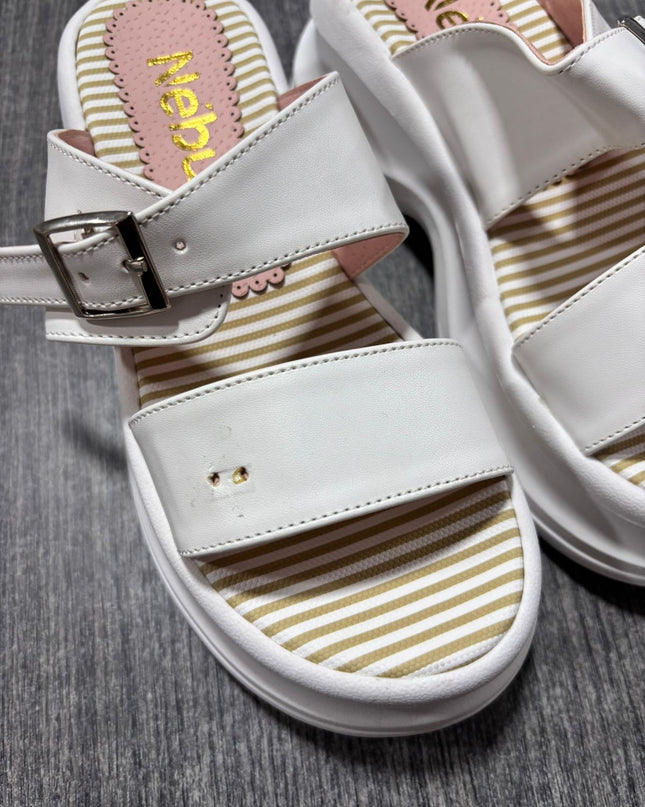 Sandalias toom - Blanco 36 (Yayita)