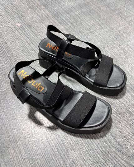 Sandalias beauty - Negro 35 (Yayita)