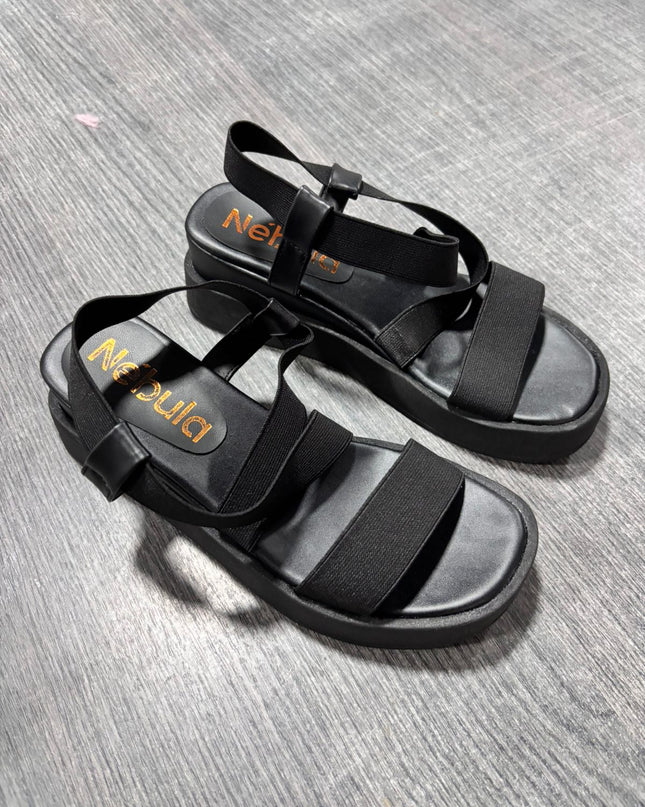 Sandalias beauty - Negro 35 (Yayita)