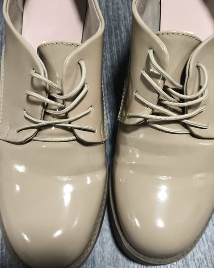 Mocacin fenrir - Beige Charol 38 (Yayita)