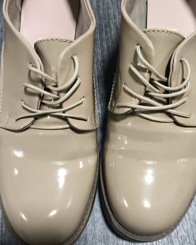 Mocacin fenrir - Beige Charol 38 (Yayita)