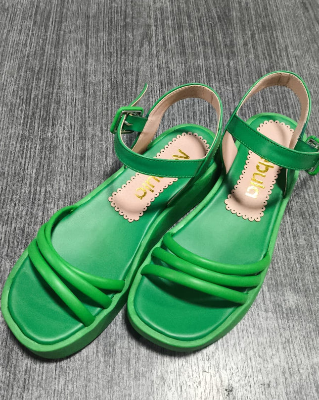 Sandalias Hilton - Verde 37 (Yayita)