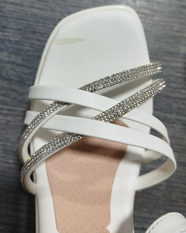 Sandalia Yanci - Blanco 37 (Yayita)