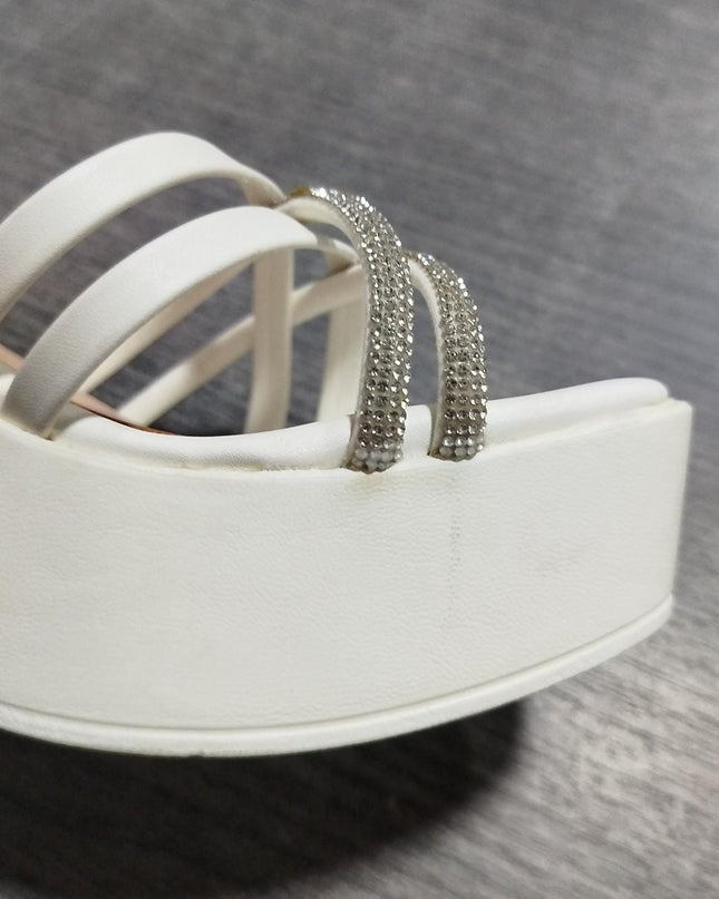 Sandalia Yanci - Blanco 37 (Yayita)