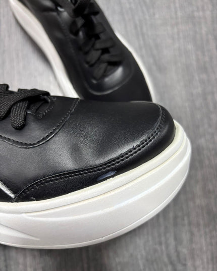 Zapatilla diest - negro plateado 37 (Yayita)