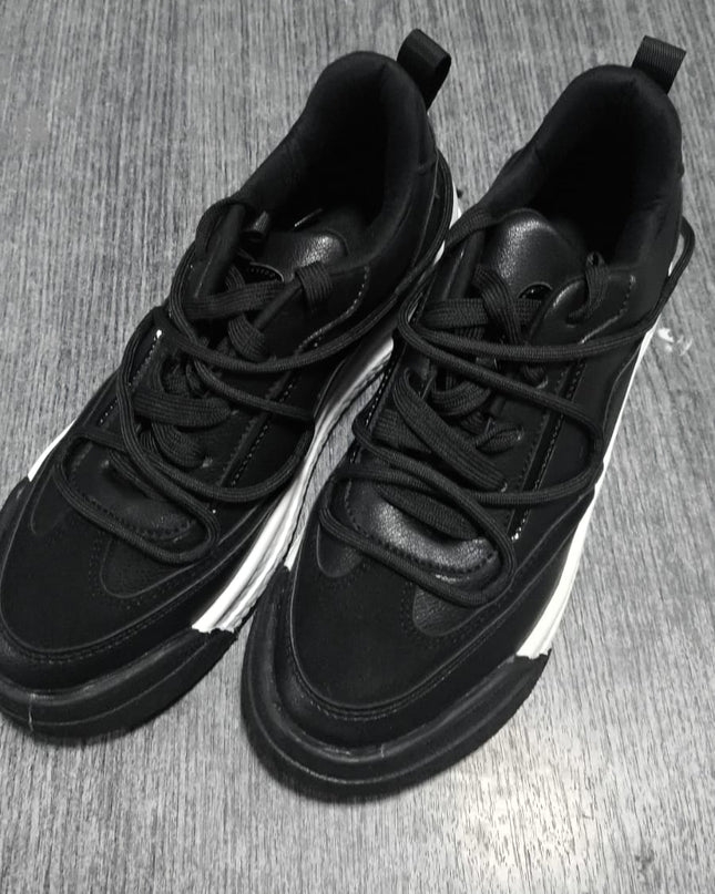 Zapatilla gianis - Negro 37 (Yayita)