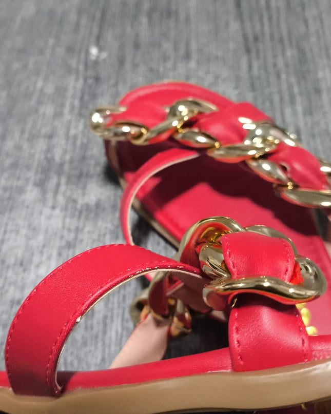 Sandalia delmas - Rojo 39 (Yayita)