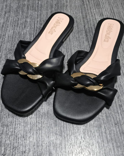Sandalias Cosmina - Negro 37 (Yayita)