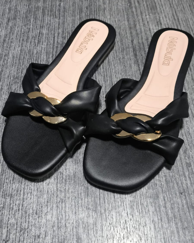 Sandalias Cosmina - Negro 37 (Yayita)