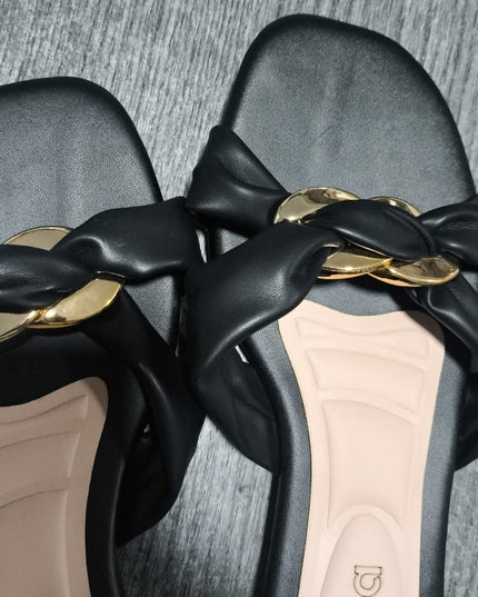 Sandalias Cosmina - Negro 37 (Yayita)