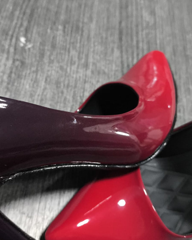 Stiletto florina - Rojo charol 36 (Yayita)