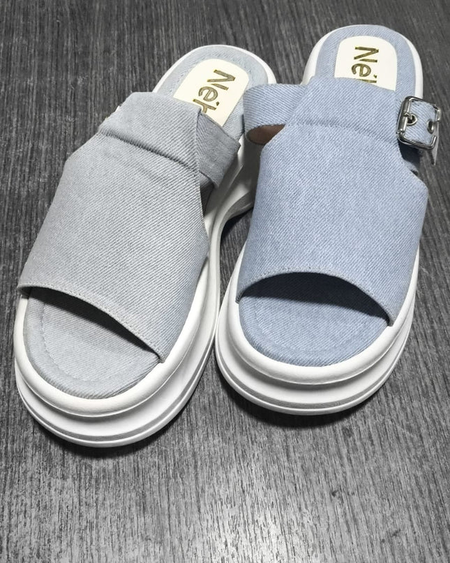 Sandalia antuane - Denim 37 (Yayita)