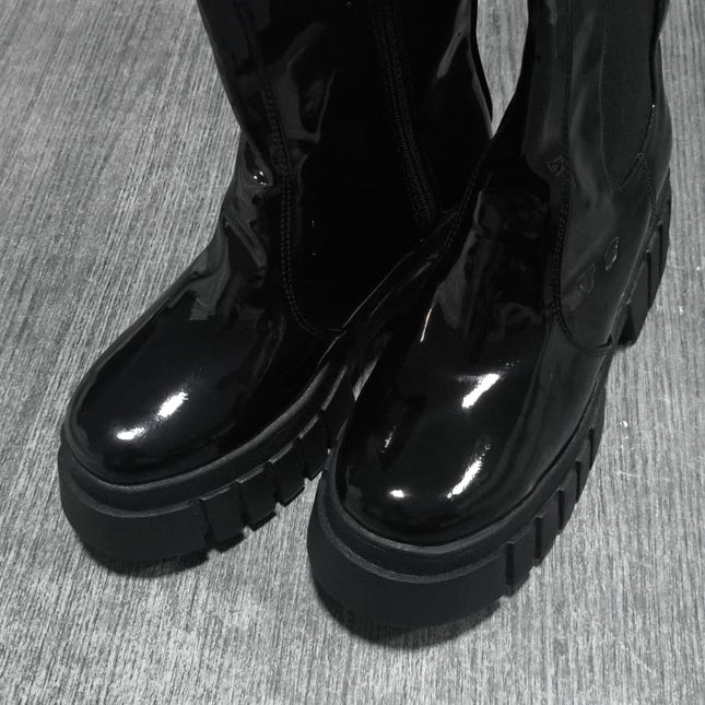 Botas Mujer artigas - negro charol 36 (Yayita)