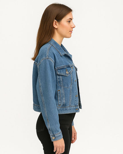 Casaca Oversize - Celeste