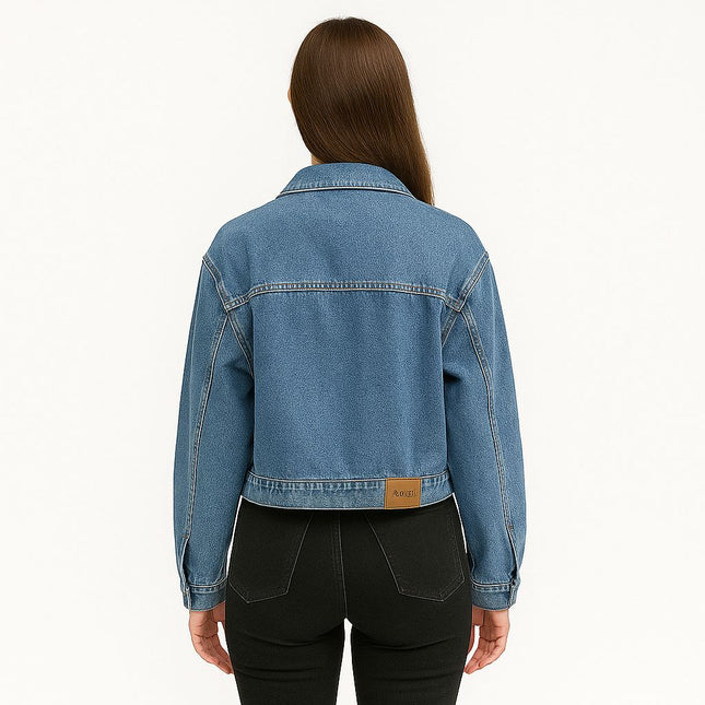 Casaca Oversize - Celeste