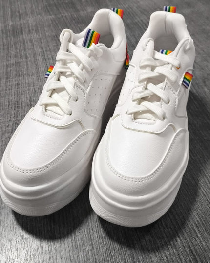 Zapatilla Roterdam -Blanco 36 (Yayita)