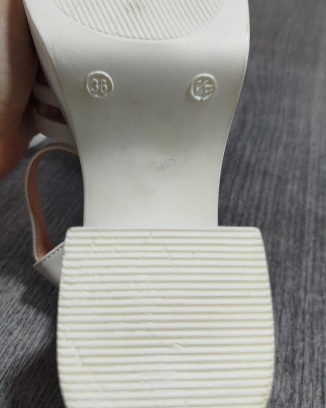 Sandalia Yanci - Blanco 36 (Yayita)