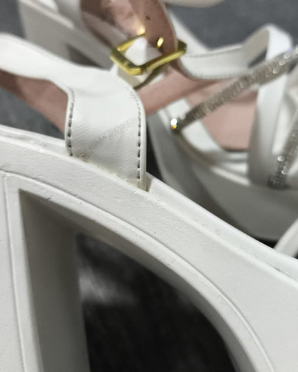 Sandalias Kris - Blanco 36 (Yayita)