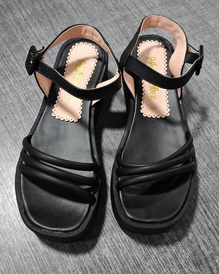 Sandalias Hilton - negro 37 (Yayita)