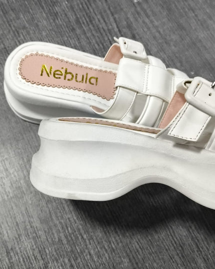 Sandalias svetlana - blanco 37 (Yayita)