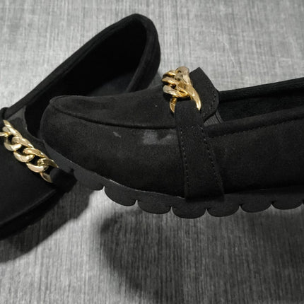 Mocasines Mujer Carmelo - negro 35 (Yayita)