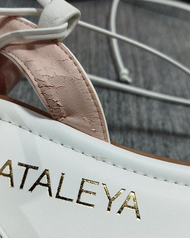 Sandalias Arica - Blanco 36 (Yayita)