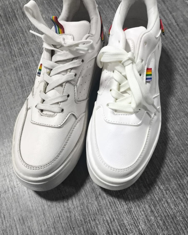Zapatilla Roterdam - Blanco 37 (Yayita)