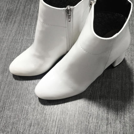 Botas Mujer texas - Blanco charol 35 (Yayita)