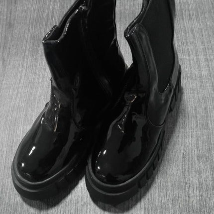 Botas Mujer artigas - negro charol 35 (Yayita)