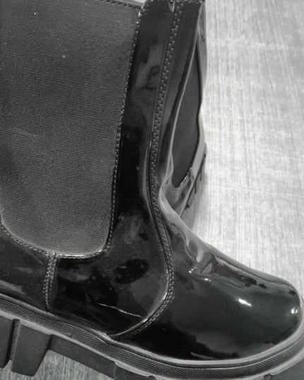Botas artigas - negro charol 35 (Yayita)
