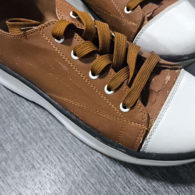 Zapatillas Urbanas Mujer benidorm - Camel 37 (Yayita)