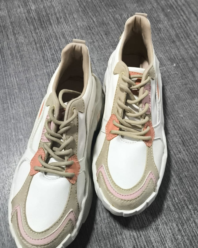 Zapatilla perth - beige 35 (Yayita)