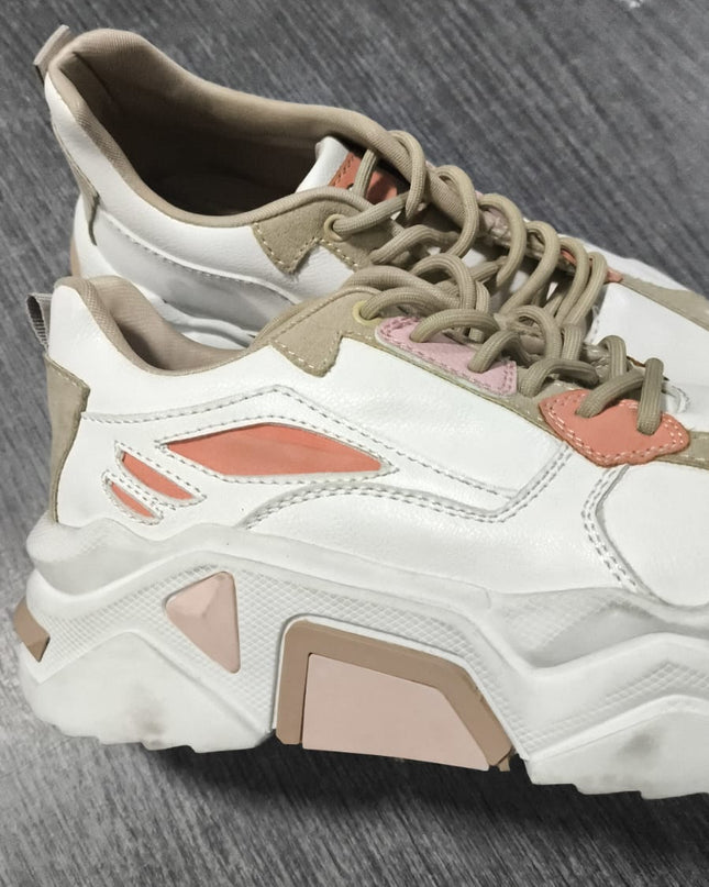 Zapatilla perth - beige 35 (Yayita)