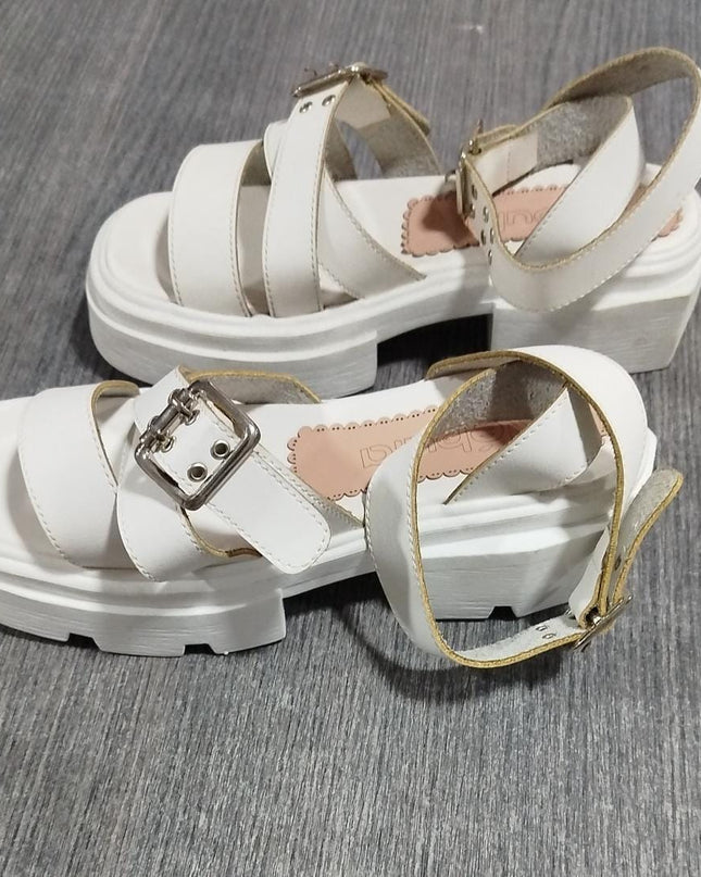 Sandalia Zabadani - Blanco 35 (Yayita)