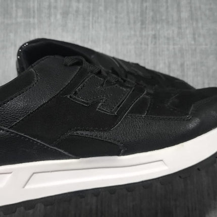 Zapatillas Urbanas Mujer Nebula - Negro 35 (Yayita)