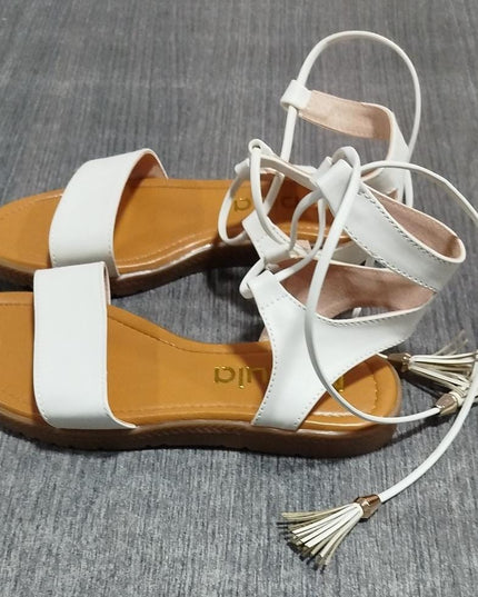 Sandalia Adis - Blanco 37 (Yayita)