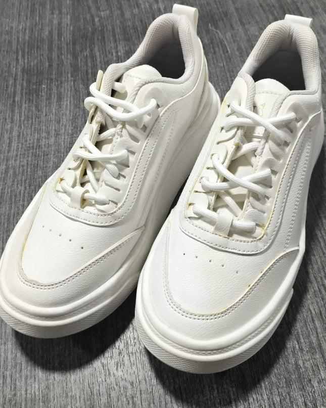 Zapatilla arkansas - blanco 35 (Yayita)