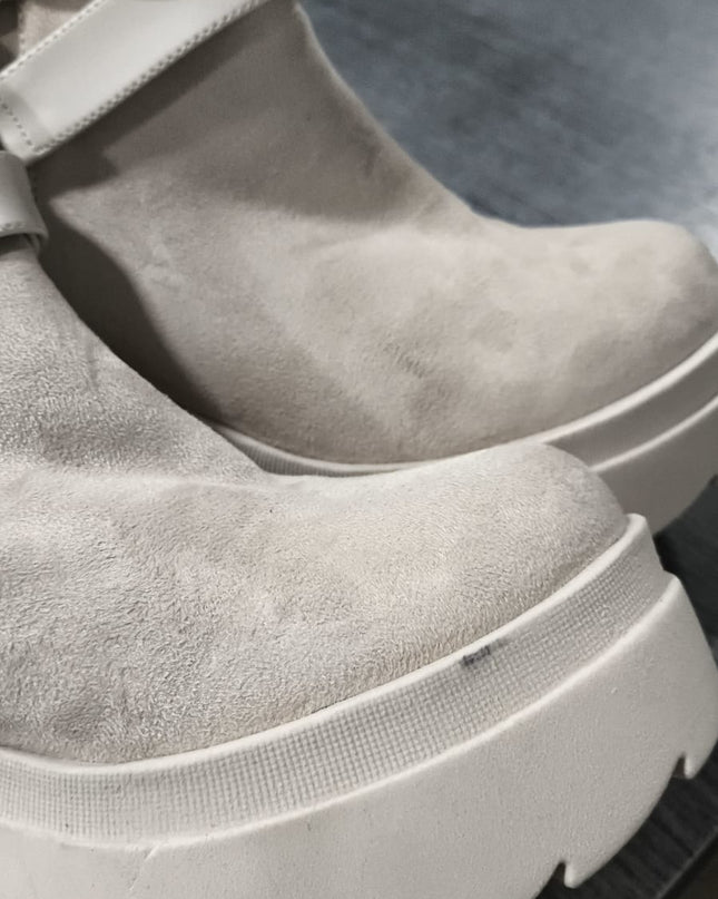 Botas dimryt - Nude Gamuza 37 (Yayita)