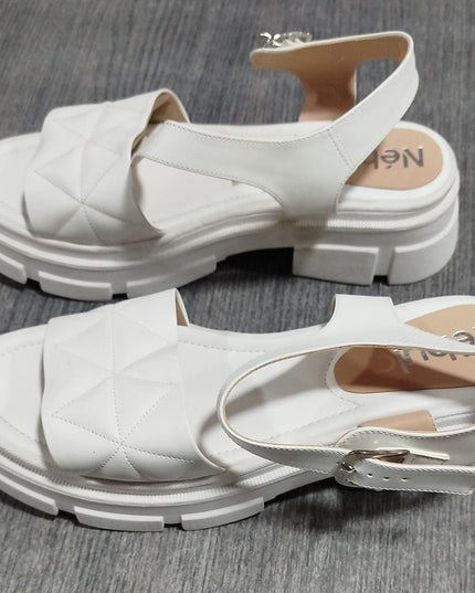 Sandalias Prada - Blanco 38 (Yayita)