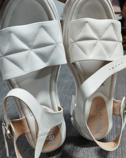 Sandalias Prada - Blanco 38 (Yayita)