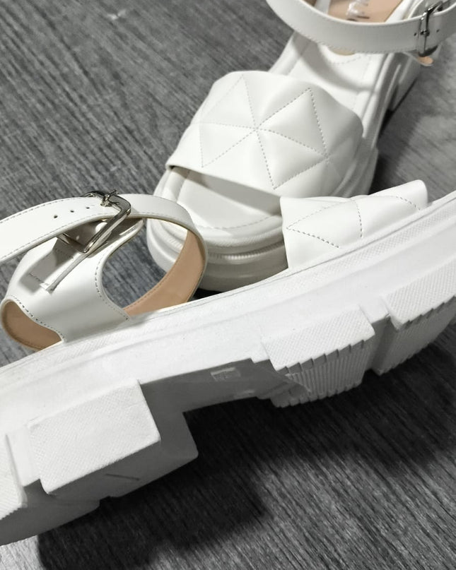 Sandalias Prada - Blanco 35 (Yayita)