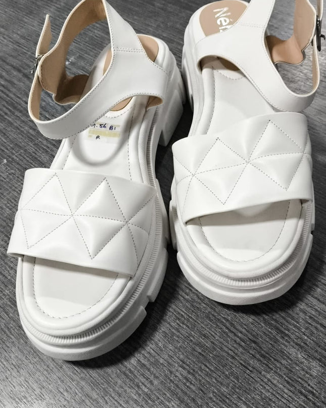 Sandalias Prada - Blanco 39 (Yayita)